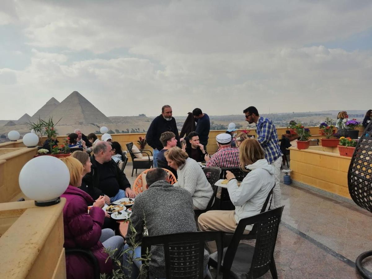 Nazlet el-Sîsi Gardenia Pyramids View Inn מראה חיצוני תמונה