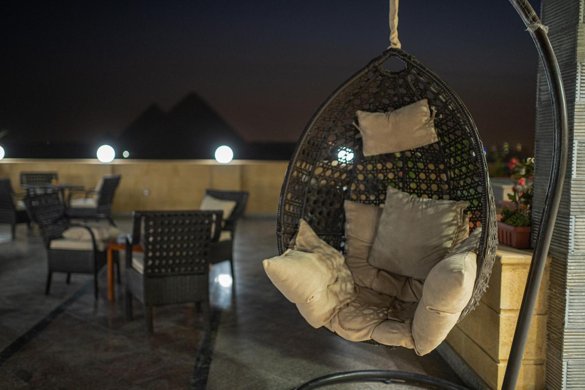 Nazlet el-Sîsi Gardenia Pyramids View Inn מראה חיצוני תמונה